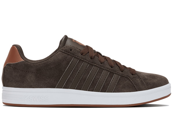 07012-256-M | COURT TIEBREAK SDE | JAVA/AMBER BROWN/WHITE