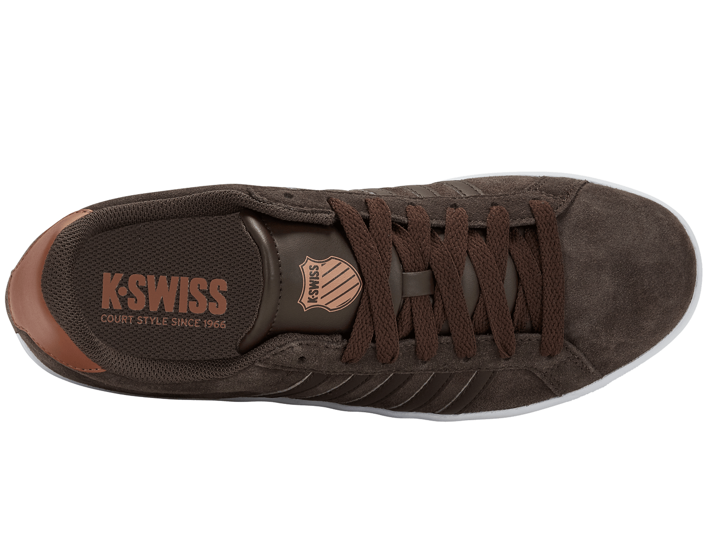 07012-256-M | COURT TIEBREAK SDE | JAVA/AMBER BROWN/WHITE