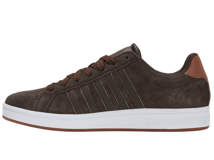 07012-256-M | COURT TIEBREAK SDE | JAVA/AMBER BROWN/WHITE