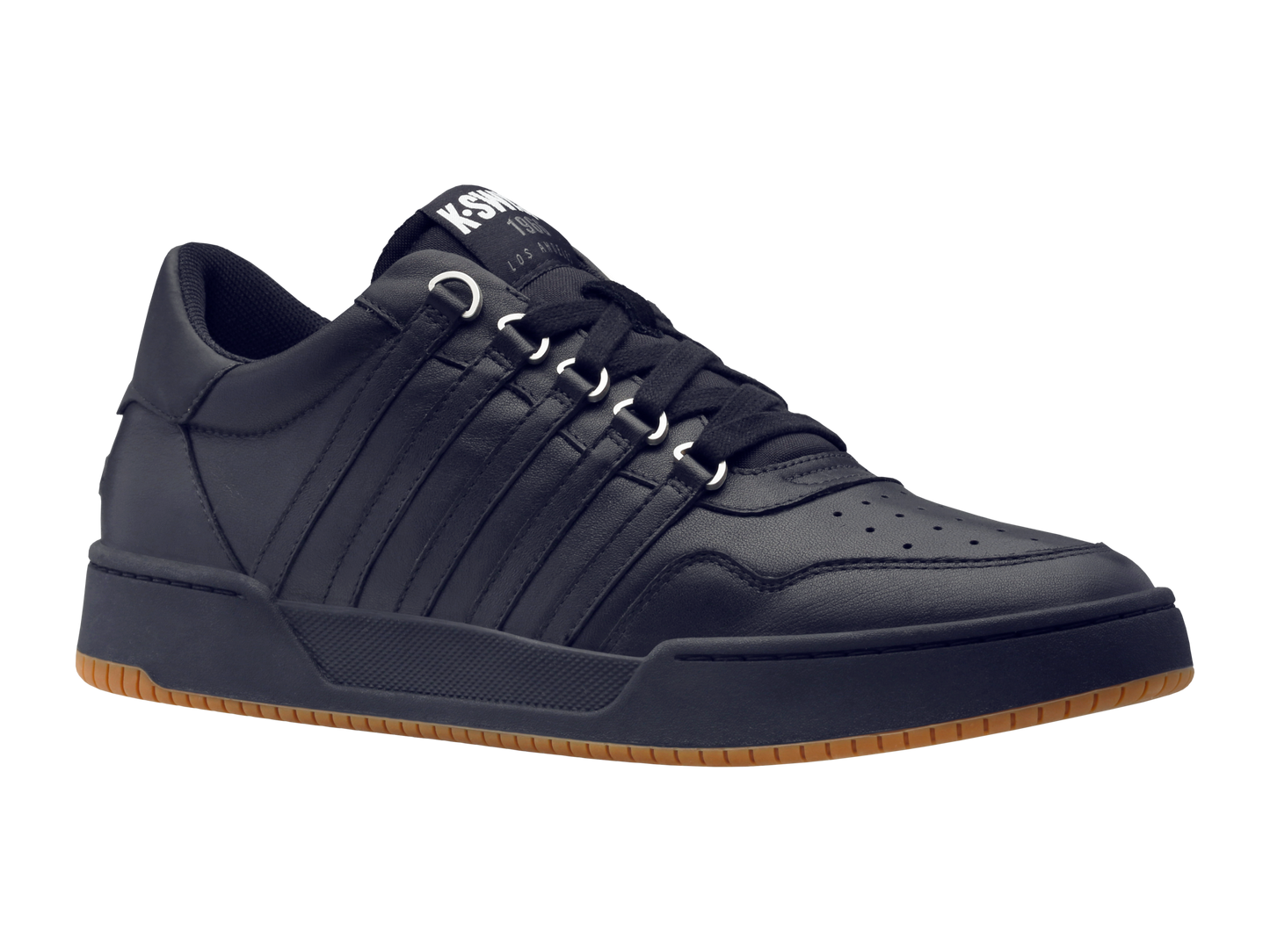 07252-001-M | LAWN COURT LTH | BLACK/BLACK