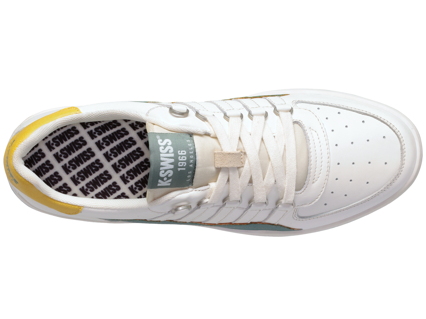 07254-224-M | CANNONCOURT C LTH | IVORY/YELLOW