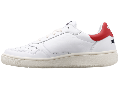 07261-143-M | SLAMMCOURT LTH | WHITE/VARSITY RED