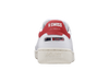 07261-143-M | SLAMMCOURT LTH | WHITE/VARSITY RED