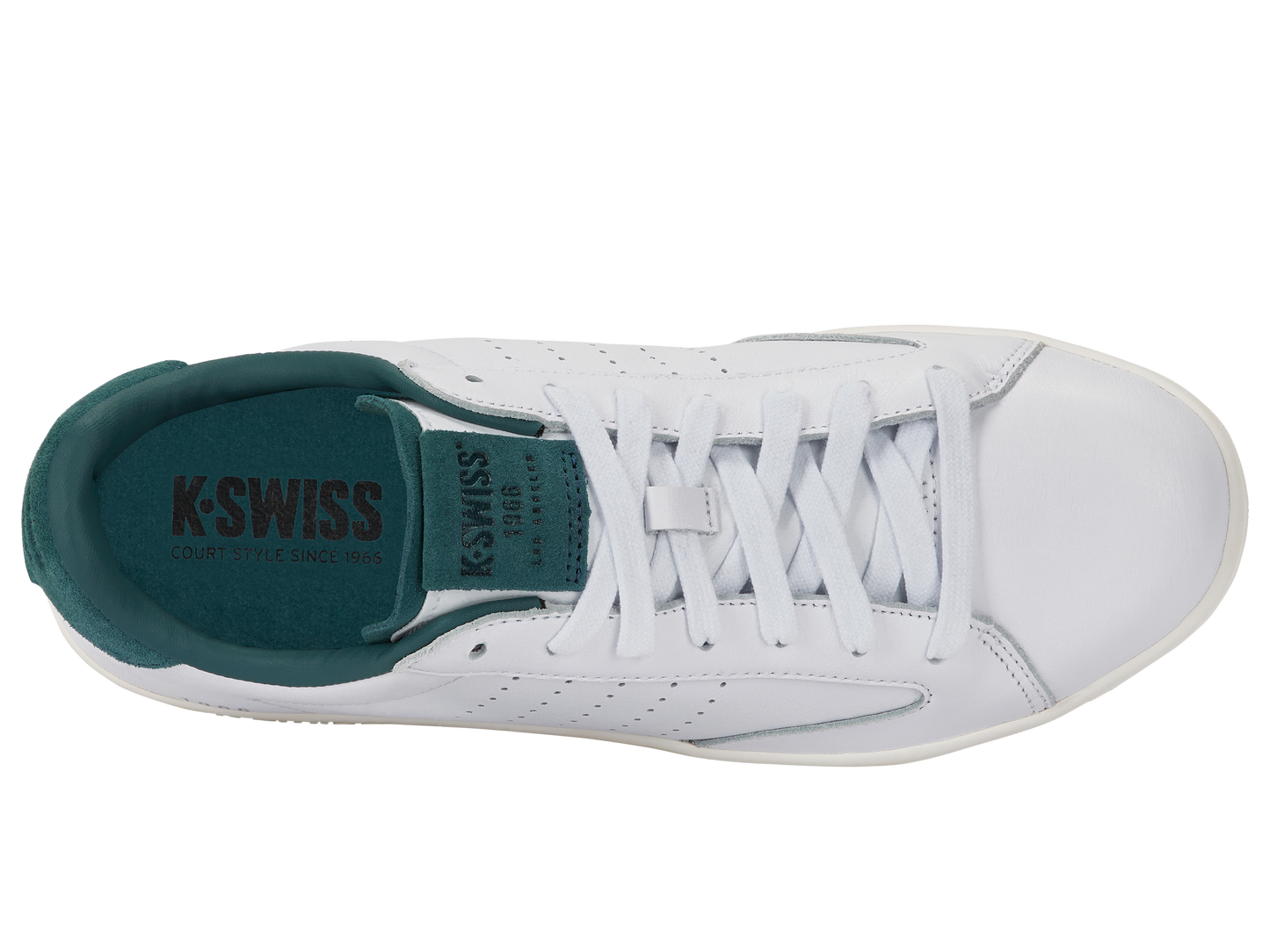 07263-065-M | LOZAN KLUB LTH | WHITE/DEEP TEAL/SNOW WHITE
