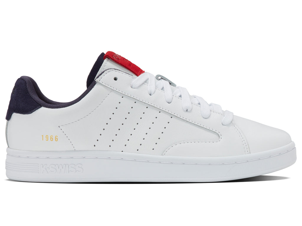 07263-117-M | LOZAN KLUB LTH | WHITE/PEACOAT/MARS RED/GUM