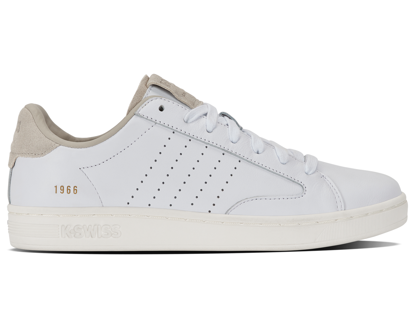 07263-174-M | LOZAN KLUB LTH | WHITE/FOSSIL/SNOW WHITE