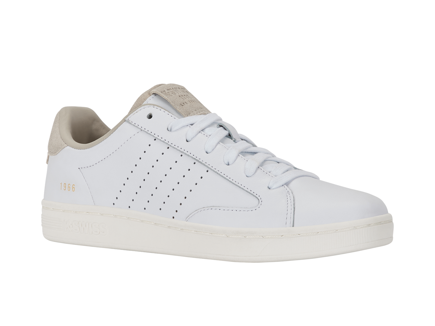 07263-174-M | LOZAN KLUB LTH | WHITE/FOSSIL/SNOW WHITE
