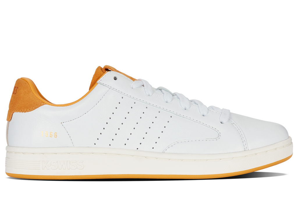 07263-194-M | LOZAN KLUB LTH | WHITE/JURASSIC GOLD/S WHITE