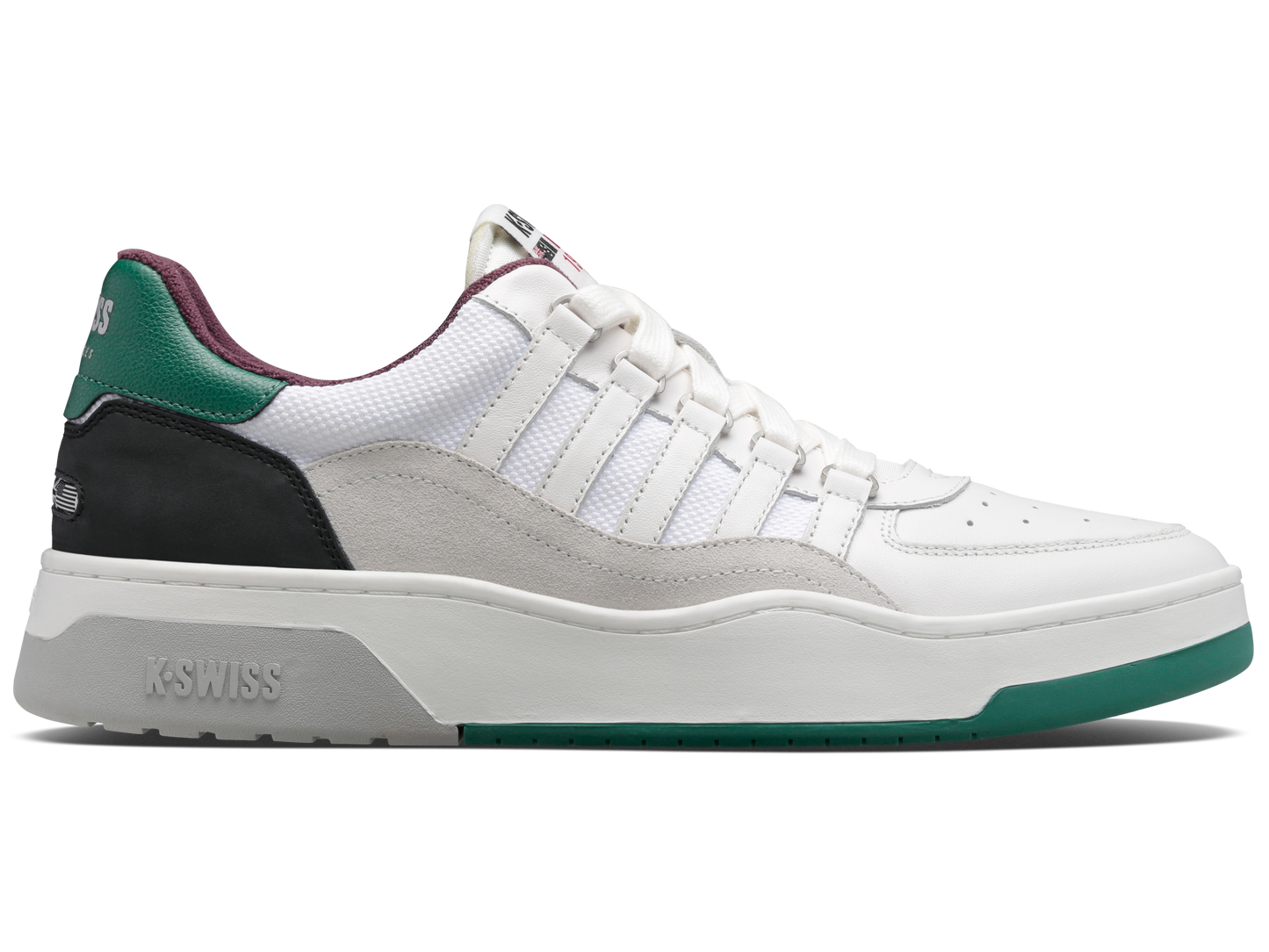 07427-125-M | CANNONCOURT CL TXT | WHITE/AQUA/BLACK