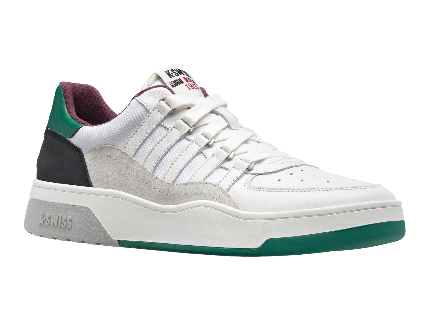 07427-125-M | CANNONCOURT CL TXT | WHITE/AQUA/BLACK