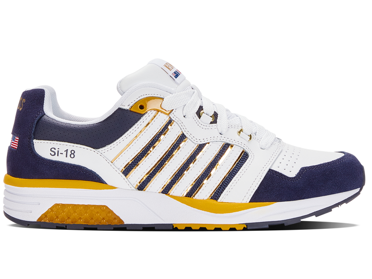 07920-856-M | SI-18 RANNELL | WHITE/NAVY/HONEY GOLD