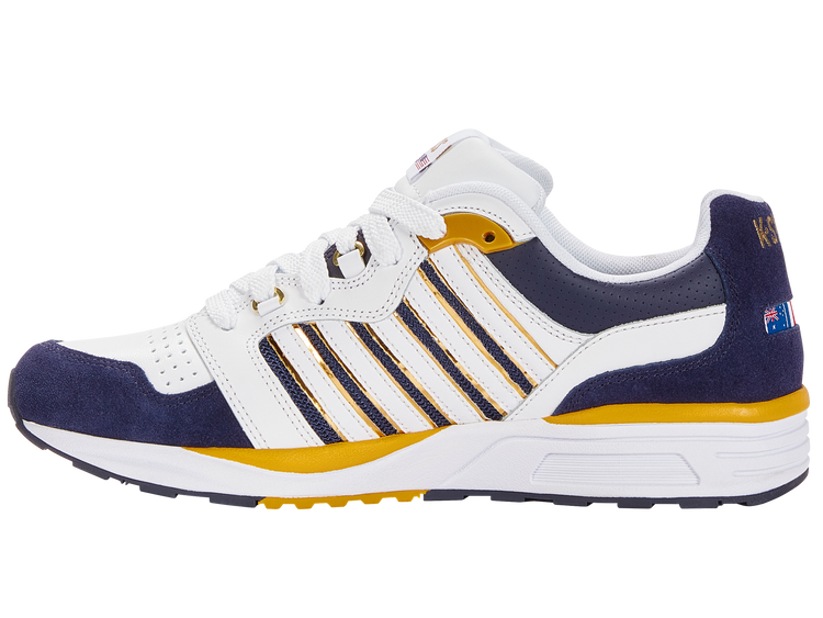 07920-856-M | SI-18 RANNELL | WHITE/NAVY/HONEY GOLD