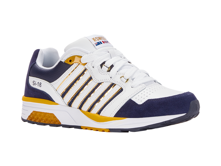 07920-856-M | SI-18 RANNELL | WHITE/NAVY/HONEY GOLD