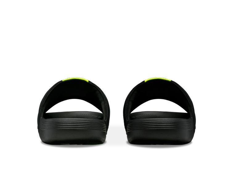 08951-071-M | SLIDE SANDAL LN X MCLAREN | BLACK/SAFETY YELLOW