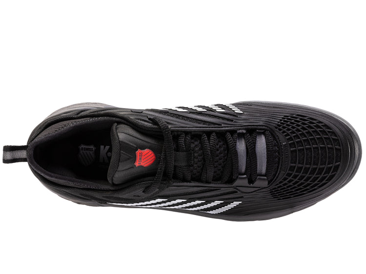 09071-038-M | HYPERCOURT SUPREME 2 | BLACK/STEEL GRAY/FIREY RED