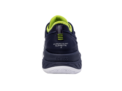 09072-494-M | HYPERCOURT SUPREME 2 CLAY | PEACOAT/WHITE/LIME GREEN