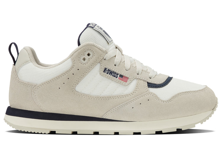 09459-134-M | VISTA RUNNER T | SNOW WHITE/LIGHT GRAY/NAVAL ACADEMY