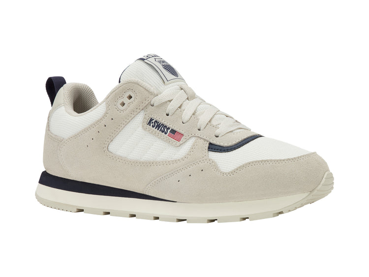 09459-134-M | VISTA RUNNER T | SNOW WHITE/LIGHT GRAY/NAVAL ACADEMY