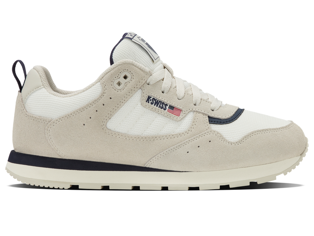 09459-134-M | VISTA RUNNER T | SNOW WHITE/LIGHT GRAY/NAVAL ACADEMY