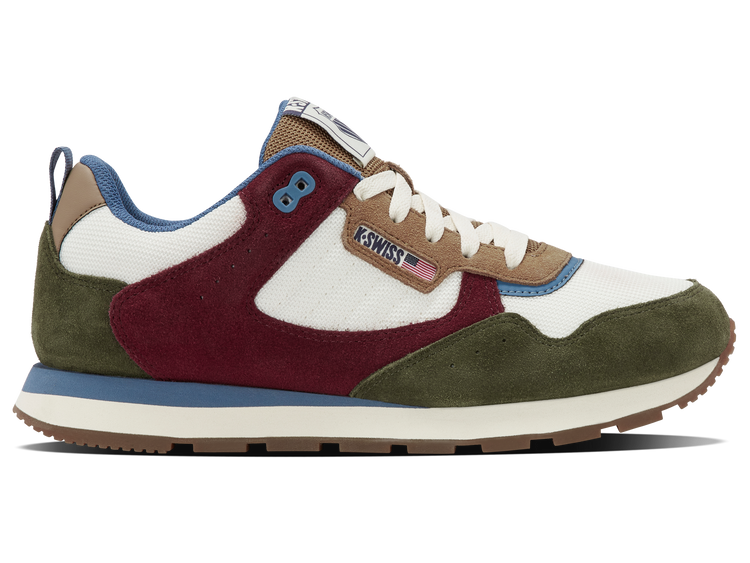 09459-366-M | VISTA RUNNER T | GRAPE LEAF/SNOW WHITE/CORDOVAN/INDIAN TAN/BLUE HOR