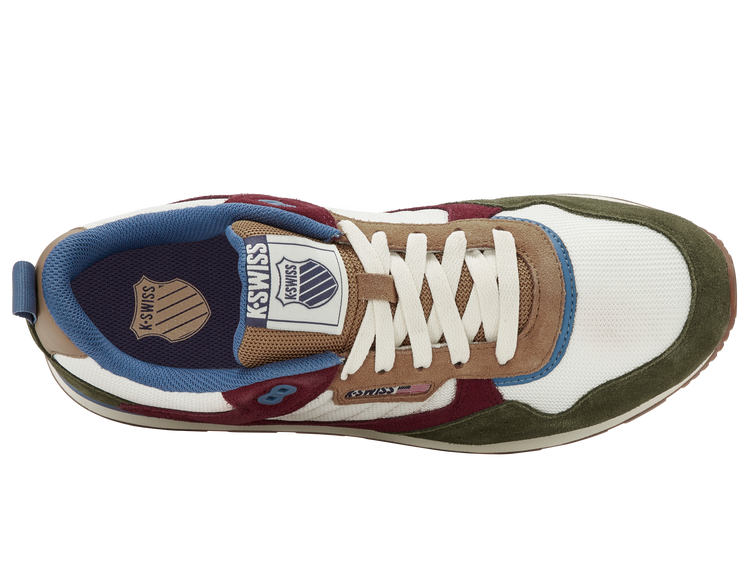 09459-366-M | VISTA RUNNER T | GRAPE LEAF/SNOW WHITE/CORDOVAN/INDIAN TAN/BLUE HOR