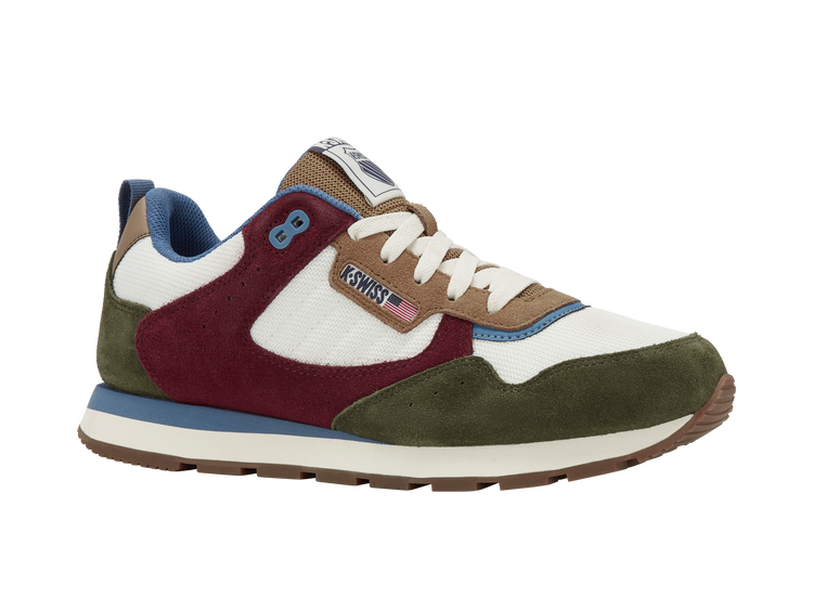 09459-366-M | VISTA RUNNER T | GRAPE LEAF/SNOW WHITE/CORDOVAN/INDIAN TAN/BLUE HOR