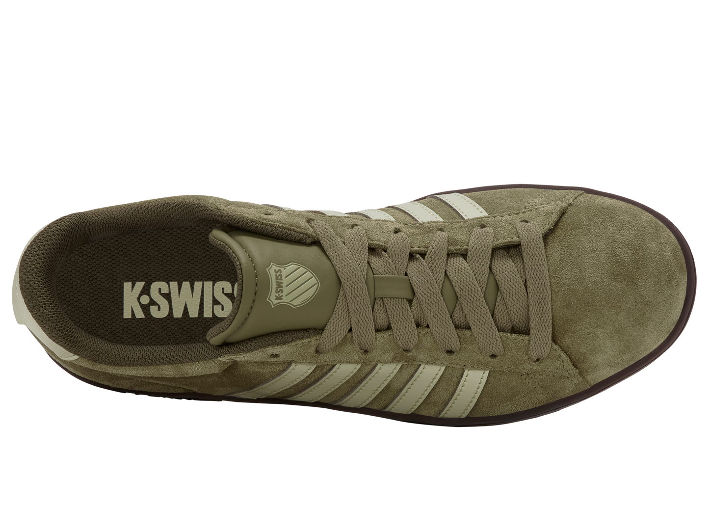 09492-367-M | COURT TIEBREAK II SDE | BURNT OLIVE/BLACK COFFEE/ALFALFA