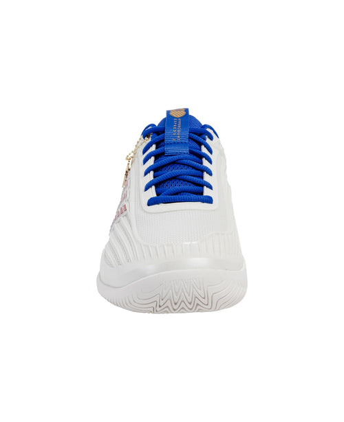 09629-104-M | HYPERCOURT EXPRESS 3 60TH | WIMBLEDON WHITE/DAZZLING BLUE/SILVER/MARS RED - K-Swiss EU - 4