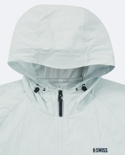 1011556-077 | HOODED JACKET 'TENNIS CLUB' | GREY