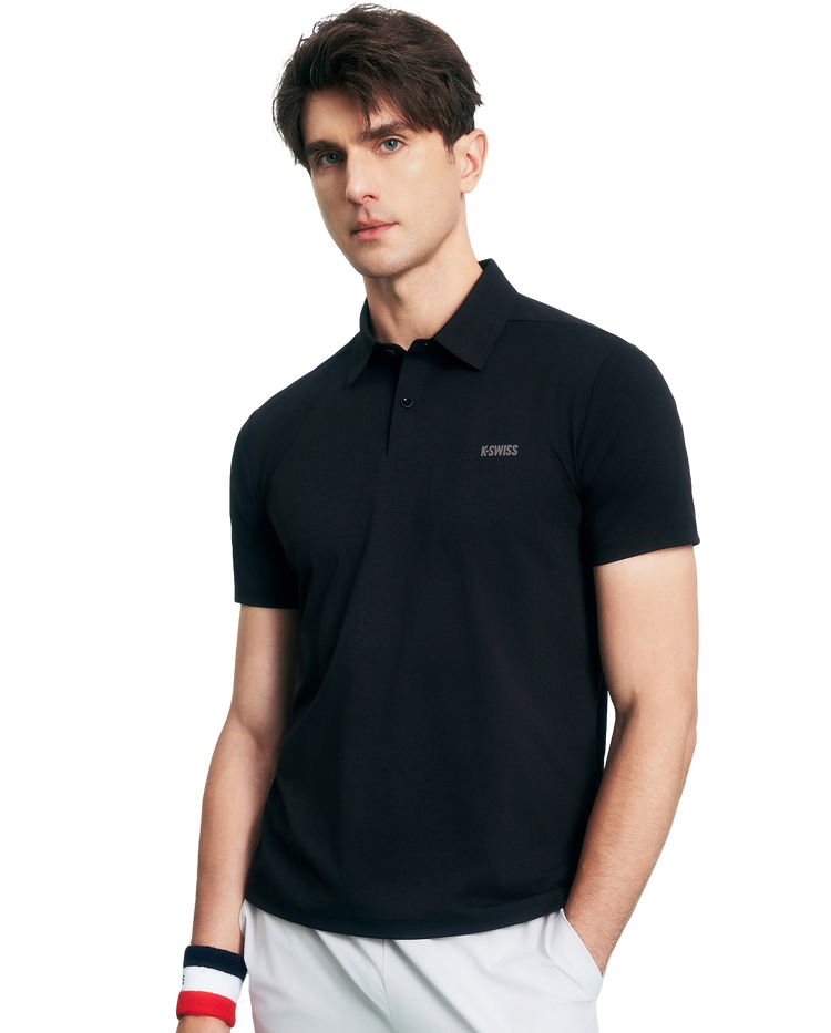 1011571-008 | MEN'S UPF50+ SWEAT ABSORB QUICK-DRY POLO SHIRT | BLACK