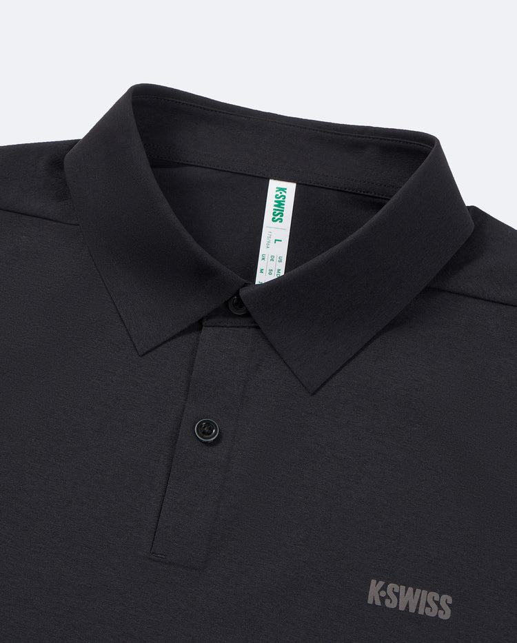 1011571-008 | MEN'S UPF50+ SWEAT ABSORB QUICK-DRY POLO SHIRT | BLACK