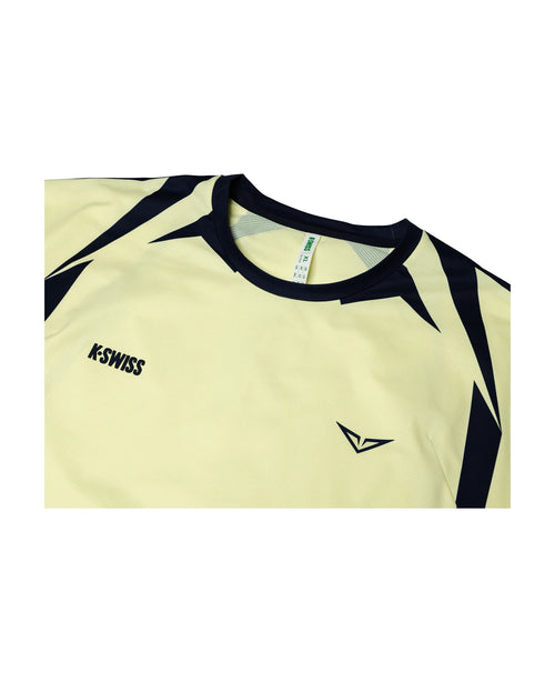 1012020-732 | RUBLEV US OPEN SHIRT | YELLOW/BLUE - K-Swiss EU - 4