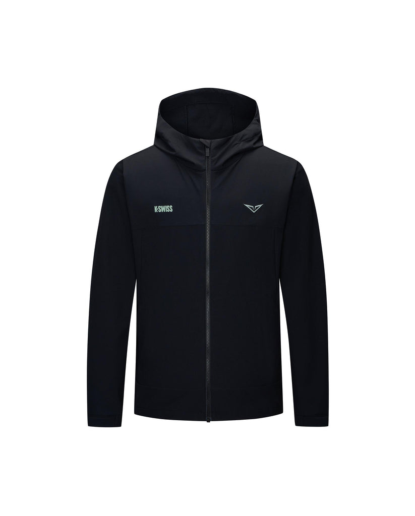 1013347-008 | K- SWISS X ANDREY RUBLEV MEN'S LOOSE FIT JACKET | BLACK