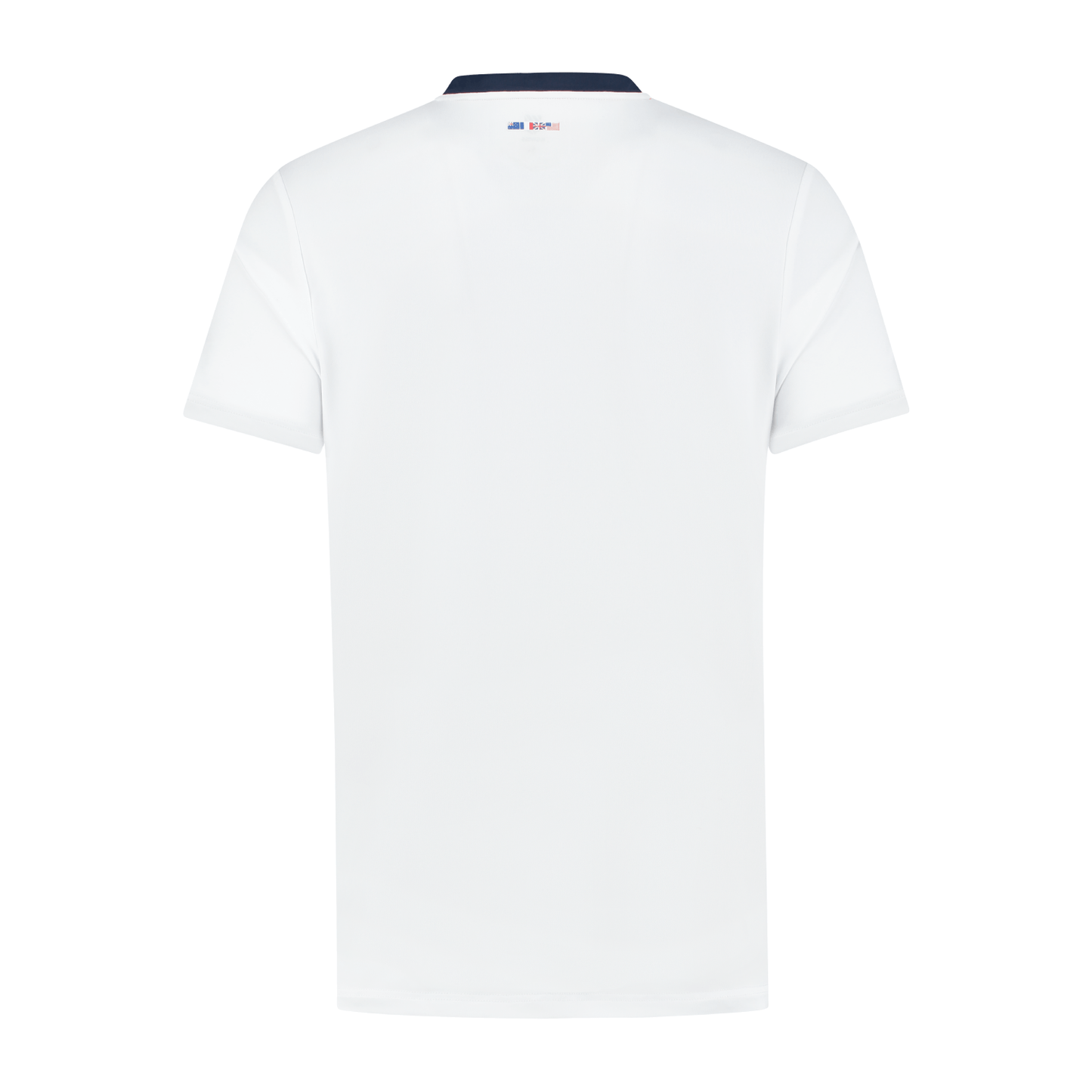 104219-109 | HERITAGE SPORT LOGO TEE | WHITE / NAVY
