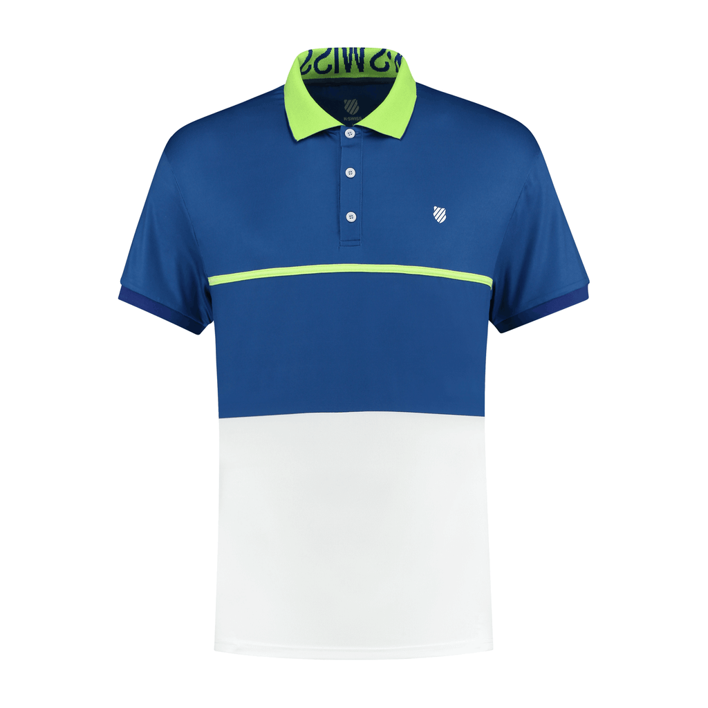 104244-174 | HYPERCOURT EXPRESS POLO 2 | WHITE / SODALITE BLUE / WEB BLUE