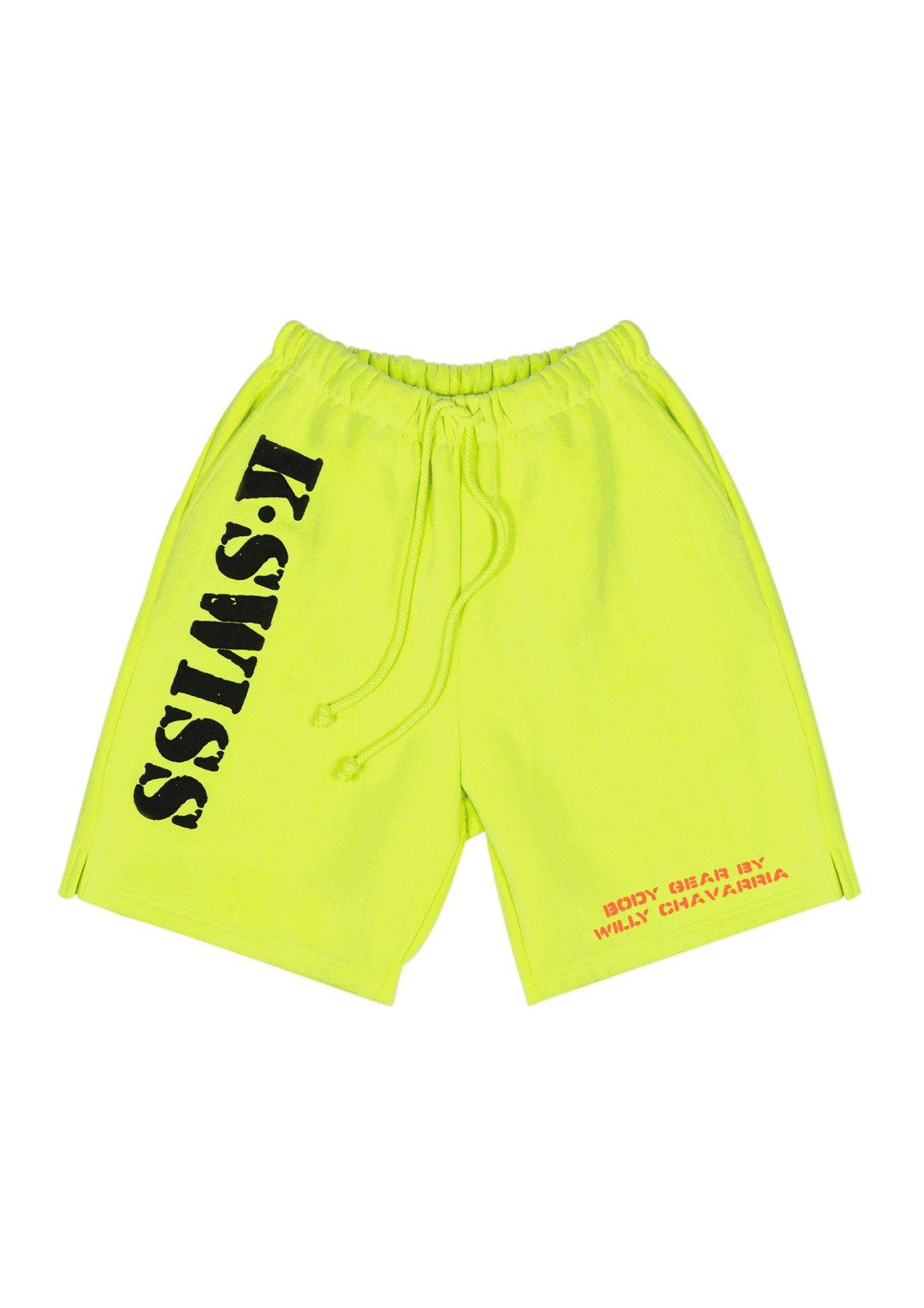 104357-710 | WILLY GYM SHORTS | NEON YELLOW