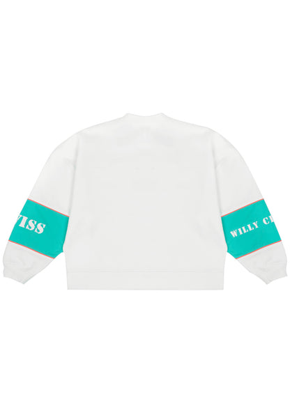 104358-100 | WILLY CREWNECK | WHITE