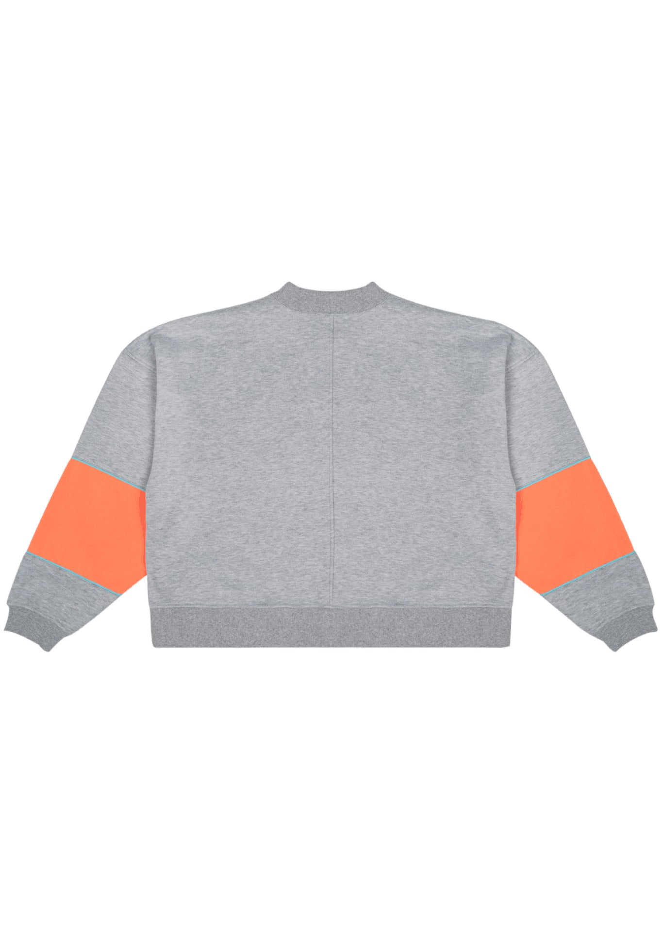 104359-034 | WILLY MOCK NECK KANGAROO | HEATHER GREY