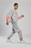 104359-034 | WILLY MOCK NECK KANGAROO | HEATHER GREY
