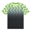 104911-333 | HYPERCOURT PRINT CREW | SOFT NEON GREEN / BLUE GRAPHITE
