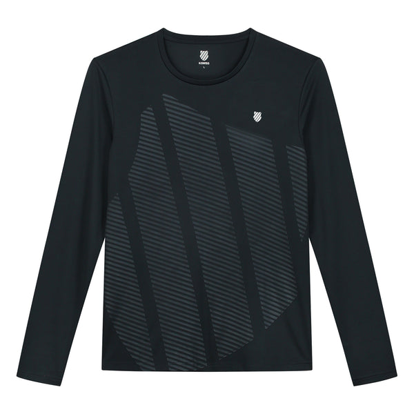 104913-427 | HYPERCOURT LONG SLEEVE | BLUE GRAPHITE
