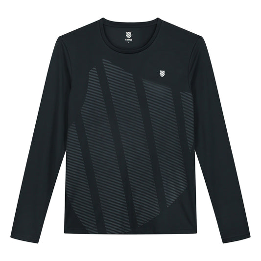 104913-427 | HYPERCOURT LONG SLEEVE | BLUE GRAPHITE
