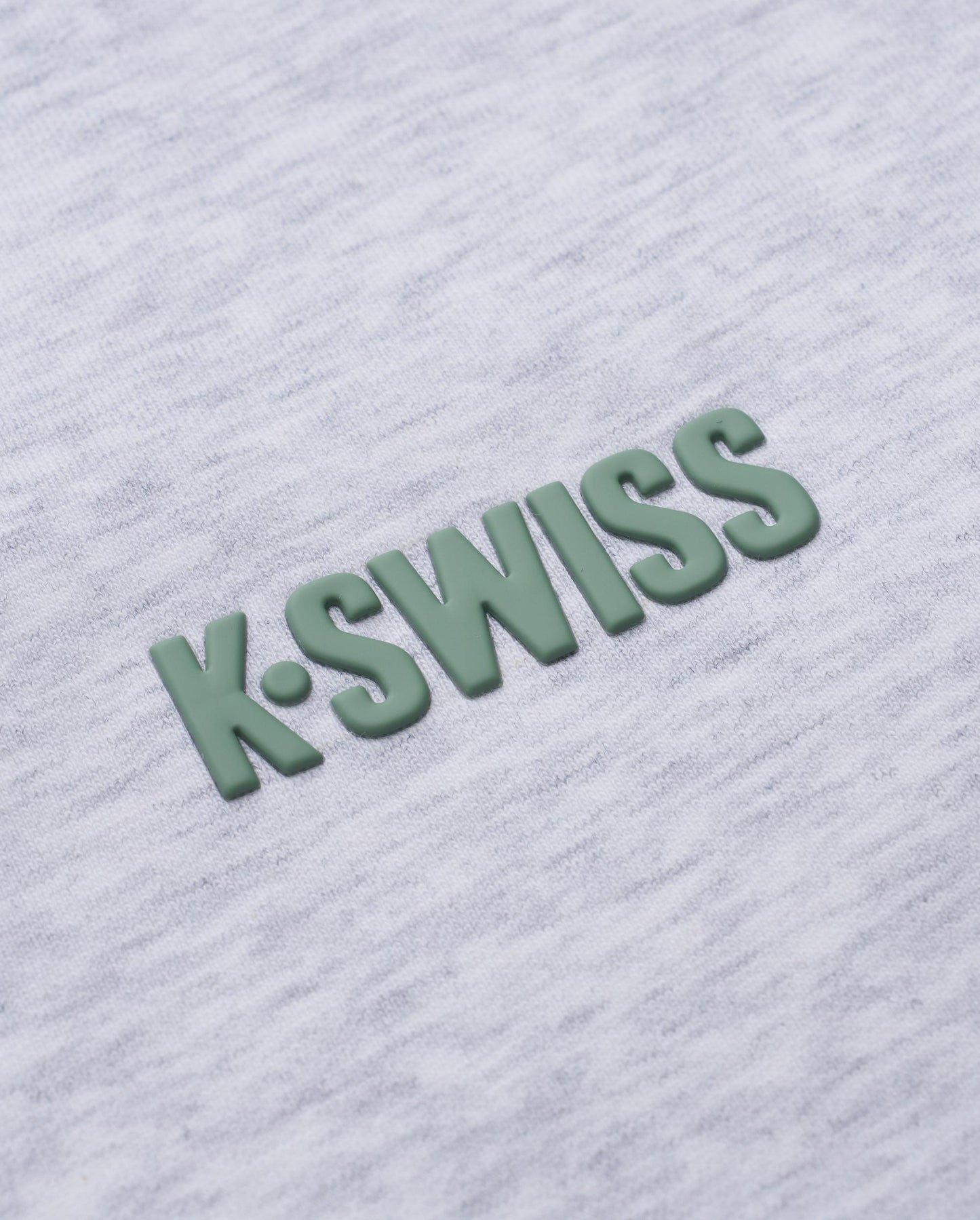 1713350-099 | K- SWISS X ANDREY RUBLEV UNISEX LOGO SWEATSHIRT | GREY