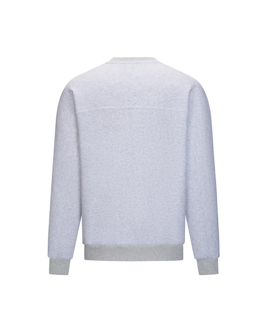 1713350-099 | K- SWISS X ANDREY RUBLEV UNISEX LOGO SWEATSHIRT | GREY