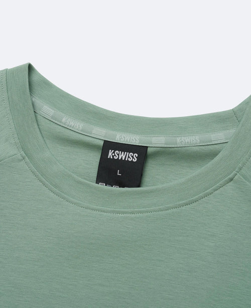 1713352-207 | K- SWISS X ANDREY RUBLEV UNISEX LOOSE FIT T-SHIRT | KHAKI - K-Swiss EU - 7