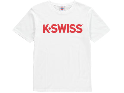 172123-119 | CLASSIC LOGO T-SHIRT | WHITE/RED