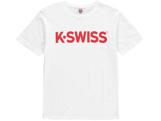172123-119 | CLASSIC LOGO T-SHIRT | WHITE/RED