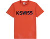 172123-827 | CLASSIC LOGO T-SHIRT | TANGERINE TANGO / NAVY