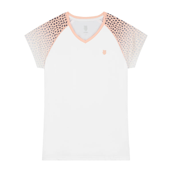 194933-123 | HYPERCOURT TOP | WHITE / PANTHER PRINT