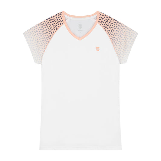 194933-123 | HYPERCOURT TOP | WHITE / PANTHER PRINT